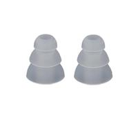 BUDGPZWSC 1-10Pairs S/M/L 3 Layers Soft Silicone Ear Tips Earbuds Cap For Universal In-Ear Earphone Headset Earplugs Ear Pads Cushion(S,5 Pairs)