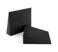 BUDGPZWSC 1/2 Piezas De Cuñas De Espuma De Yoga Grandes, Tablas Inclinadas, Bloque De Yoga Elástico De Espuma EVA, Extensor De Pantorrillas, Camilla De Pies, Accesorio De Fitness(2Pcs)