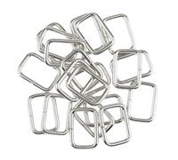 budiniao 20 piezas de hebillas de metal para cinturón artesanales, soluciones para mochilas, ropa, cinturones equipaje, duraderas para cada proyecto. 20 piezas hebillas