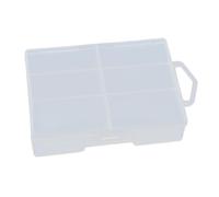 budiniao Caja organizadora de Pilas, Resistente y Duradera. Capacidad para 24 Pilas AAA. 100 Nuevo y ecológico. Fabricado en plástico Duro.