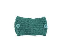 budiniao Diademas de ganchillo, envoltura para la cabeza cálida, calentadores de oreja universales gruesos ajustables, diademas, accesorios de moda para mujeres y niñas, Publicar verde