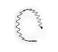 budiniao Diademas para hombres Diadema ondulada Primavera Unisex Aro para el cabello Herramientas de belleza Espalda invisible recortada Cumpleaños Bodas Baño, tipo 9