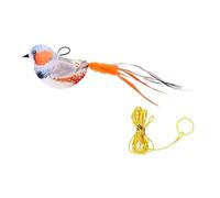 budiniao Juguete Interactivo para Gatos con Anillo Colgante, Tela Suave, Varios Estilos para Elegir, Juguete de pájaro simulado Que Suena lo Antes Posible, Tipo 3