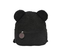 budiniao Mochila De Felpa Ligera Y Duradera Para Mujer Todos Los Días Hecha De Felpa Bolso Para Padres E Hijos Bolso Para Mujer Suave, Negro