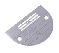 budiniao Pieza de máquina de coser tipo E, placa aguja duradera para máquinas industriales, calidad y durabilidad para placa aguja tipo E, máquina coser industrial, Plata, E18