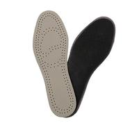 budiniao Plantilla de cuero para zapatos, desodorización absorbente de golpes, plantillas lavables portátiles, zapatos de entrenamiento para caminar, accesorios, 35-36
