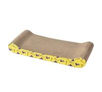 budiniao Rascador Grande para Gatos. La Alfombrilla para Dormir Ofrece un Lugar Seguro para los Gatos y Evita Que se dañen los Muebles. El Tablero rascador