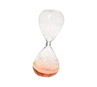 budiniao Reloj de arena con burbujas de ensueño para la oficina, la cocina y burbuja ensueño para niños Año Nuevo, rosa claro, 16.5 cm