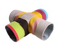 budiniao Túneles para cobayas, área de Juego entretenida para Mascotas pequeñas, para Crear hábitats Felices, túnel de Juego para Animales pequeños, Accesorios para, 4 vías