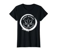 Budismo Esperar Nada Apreciar Todo Om Yoga Regalo Camiseta gráfica económica, Mujer, Negro, M