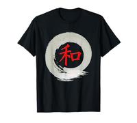 Budismo Zen caligrafía Signo de Paz japonés Camiseta
