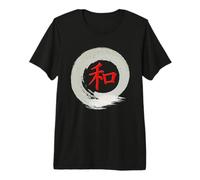 Budismo Zen caligrafía Signo de Paz japonés Camiseta Premium