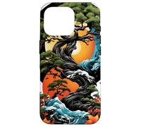 Budista Enso Bonsái Árbol En Jardinería Japonesa del Círculo Zen Carcasa para iPhone 16 Pro