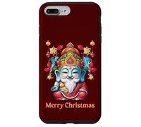 Budista Navidad Buda Zen Mindfulness Meditación Vacaciones Carcasa para iPhone 7 Plus/8 Plus