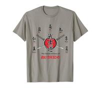 Budo, Artes Marciales, Las Siete Virtudes de BushidoT-shirt Camiseta