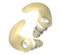 Buds Cancelling, silicona impermeable Earplug, protección contra el calor, impermeable, diseño ovalado, ajuste vertical para estudiantes, 1,02 x 0,62 x 1,05 pulgadas