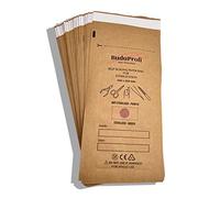BuduProfi 100 Bolsas de Esterilización Autoclave y Horno Seco Instrumentos manicura pedicura con indicador y sellado (100x200 mm)