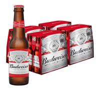 Budweiser, Cerveza Estilo Americana Lager, Pack 24 Botellines x 25cl