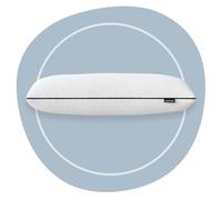 BUDWING Sora Almohada Viscoelástica Ajustable - Altura y Firmeza Regulables - Gel Refrescante, Espuma Suave y Carbón Activo - Funda Lavable - Almohada Ortopédica Cervical 69x39x14cm (1)