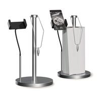 BUDYX. Portarrollos de Cocina 2 en 1 con Soporte para Móvil - Ideal para Recetas y Videollamadas - Acero Inoxidable y Antideslizante - Compatible con Rollo Grande. Soporte Papel Cocina. Porta Rollos