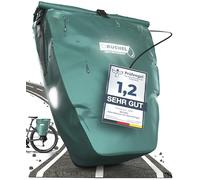 Büchel Bolsa de Bicicleta para portaequipajes I 25,4 L - 100% Impermeable I con asa y Correa I Bolsa de Bicicleta para portaequipajes, Bolsa de portaequipajes, alforjas traseras | Tormenta