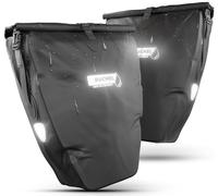 Büchel Alforjas para portaequipajes, 2 Unidades, 25,4 L - 100% Impermeable, con asa y Correa para el Hombro, Bolsa para Bicicleta, Bolsa para portaequipajes, Bolsas traseras para Bicicleta