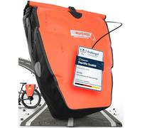Büchel Bolsa de Bicicleta para portaequipajes, 25.4 L - 100% Impermeable, con asa y correa, Bolsa de portaequipajes, alforjas traseras