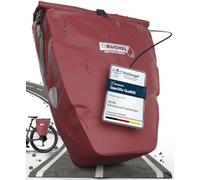 Büchel Bolsa de Bicicleta para portaequipajes, 25.4 L - 100% Impermeable, con asa y correa, Bolsa de portaequipajes, alforjas traseras