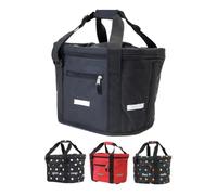 Büchel Cesta Delantera para Bicicleta | Bolsa de la Compra I Plegable I Cesta Delantera para Bicicleta con fijación rápida para una colocación y Retirada rápidas. I Cesta Delantera para Bicicleta
