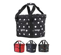 Büchel Cesta Delantera para Bicicleta | Bolsa de la Compra I Plegable I Cesta Delantera para Bicicleta con fijación rápida para una colocación y Retirada rápidas. I Cesta Delantera para Bicicleta