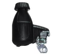Büchel Dynamos FR Seitenluferbetrieb KB 45 Mega Light - Faro de Ciclismo, Color Negro