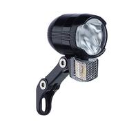 Büchel Faro LED Shiny 80 con Soporte, Aprox. 80 Lux, versión de Bicicleta eléctrica (1 Unidad)