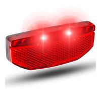 Büchel Luz LED para portaequipajes, luz Trasera, luz Trasera para dinamo o Bicicleta eléctrica, homologada por StVZO, luz Trasera para Bicicleta