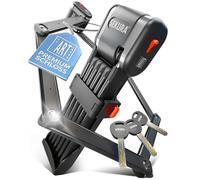 BÜCHEL Sekura - Antirrobo plegable para bicicleta I Protección antirrobo segura con soporte I De acero templado con una longitud de 85 cm I Antirrobo, candado, antirrobo para bicicleta