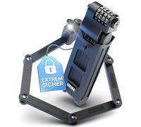 Büchel Sekura Código Candado Bici 85 cm - Candado Moto, Bicicleta, E-Bike, Patinete, Carrito, Remolque - Protección antirrobo segura con soporte - Bike Lock De Acero Templado con código