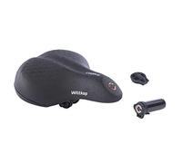 Büchel Wittkop Buchel Celsius - Sillín de Bicicleta con calefacción para Adultos, Unisex, Color Negro