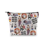 Bueller's Day - Bolsa de maquillaje con cremallera para fanáticos de la película Ferris Bueller, Bueller-3