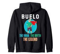 Buelo The Man The Myth The Legend - Hispanic Grandpa Sudadera con Capucha