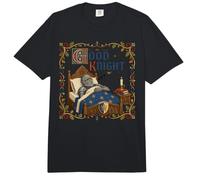 Buen Caballero Divertido Caballero Medieval Dormido Comfort Colors Adult Heavyweight T-Shirt