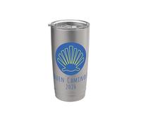 Buen Camino 2026 Concha Camino de Santiago Peregrino Vaso térmico de acero inoxidable de doble pared