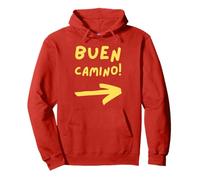 ¡Buen Camino Arrow! Senderismo Peregrino por España El Camino Sudadera con Capucha
