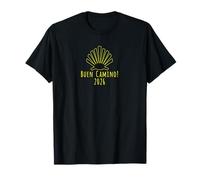 Buen Camino de Santiago 2026 Scallop Shell Pilgrim Hiking Camiseta