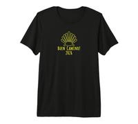 Buen Camino de Santiago 2026 Scallop Shell Pilgrim Hiking Camiseta Premium