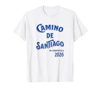 Buen Camino de Santiago de Compostela 2026 Camino de Santiago Senderismo Camiseta