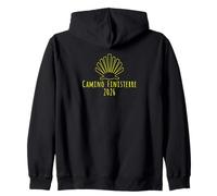 Buen Camino de Santiago Finisterre 2026 Camino Scallop Shell Sudadera con Capucha