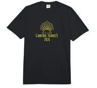 Buen Camino de Santiago Francés 2026 Camino Scallop Shell Comfort Colors Adult Heavyweight T-Shirt