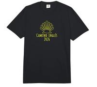 Buen Camino de Santiago Inglés 2026 Camino Scallop Shell Comfort Colors Adult Heavyweight T-Shirt