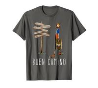 Buen Camino de Santiago Peregrino Senderismo Camino de Santiago Regalo Camiseta