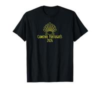 Buen Camino de Santiago Portugués 2026 Camino Scallop Shell Camiseta