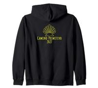 Buen Camino de Santiago Primitivo 2027 Camino Scallop Shell Sudadera con Capucha